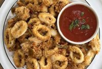 Crispy Baked Calamari: Oven-Fried Taste Without Deep Frying