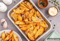 Crispy Parmesan and Thyme Roasted Potatoes Recipe