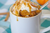 Pumpkin Spice Latte Mug Cake Recipe for Quick Fall Dessert
