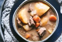Slow-Cooked Irish Beef Stew — Crock Pot or Stovetop Recipe
