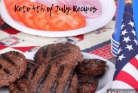 Keto 4th of July Recipes for Your Patriotic Cookout