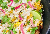 Smoked Street Corn Chilaquiles Recipe: Smoky Mexican Breakfast