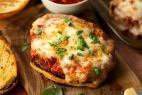 Crispy Chicken Parmesan Sandwich Recipe with Melty Mozzarella