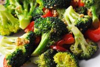 Sautéed Broccoli with Red Bell Pepper Recipe for Quick Sides