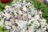 Chicken and Apple Salad Recipe: Savory Apple and Chicken Bowl