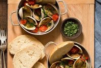 Steamed Clams with Pan-Roasted Cherry Tomatoes