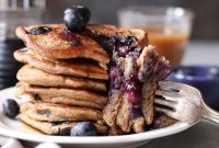 Blueberry Banana Oatmeal Pancakes Recipe for Fluffy, Wholesome Pancakes