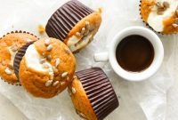 Cream Cheese-Stuffed Pumpkin Muffins for Fall Baking