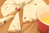 Rosemary Cranberry Shortbread Cookies — Holiday Butter Cookies