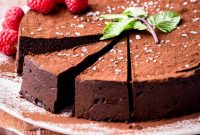 Olive Oil Chocolate Cake (Flourless, Rich & Decadent)