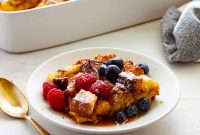 Brioche French Toast Casserole Recipe for Brunch and Holidays