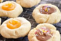 Thumbprint Cookies with Jam, Curd, or Chocolate Filling