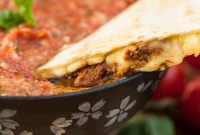 Italian Beef & Roasted Red Pepper Quesadilla Recipe