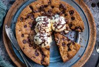 Giant Chocolate Chip Cookie Recipe — Air Fryer or Oven