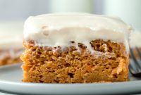 Moist Pumpkin and Carrot Layer Cake Recipe