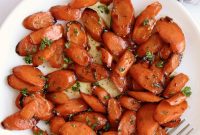 Crispy Air Fryer Honey Soy Glazed Carrots Recipe