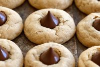 Classic Peanut Butter Blossom Cookies: Chocolate Kiss Recipe