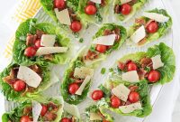 BLT Lettuce Wrap Bites — Mini Bacon, Tomato & Avocado Bites