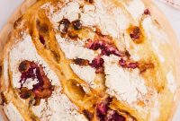 White Chocolate and Raspberry Sourdough Bread Recipe