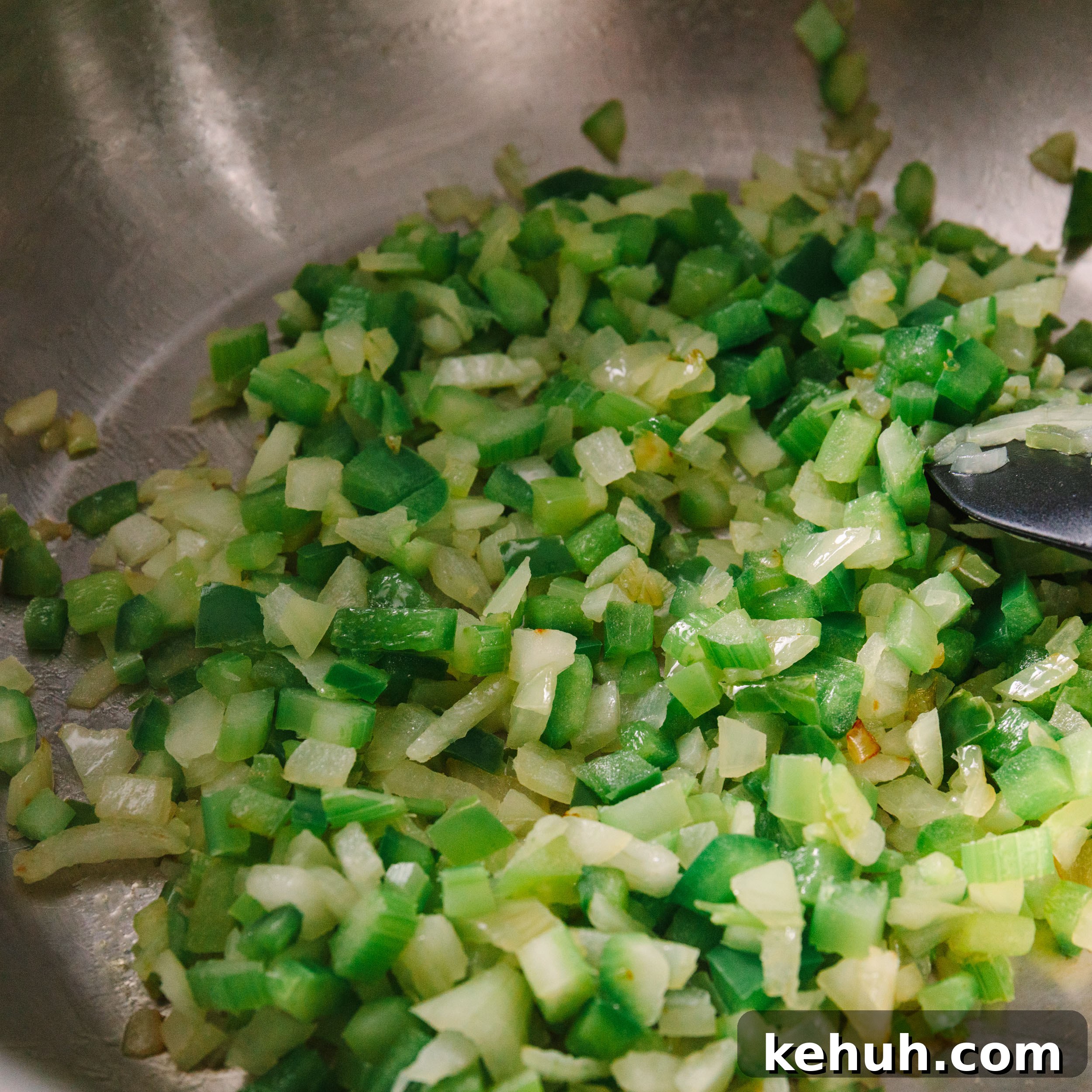 Classic Southern Oyster Dressing Recipe for Holiday Feasts 4 Sauté vegetables