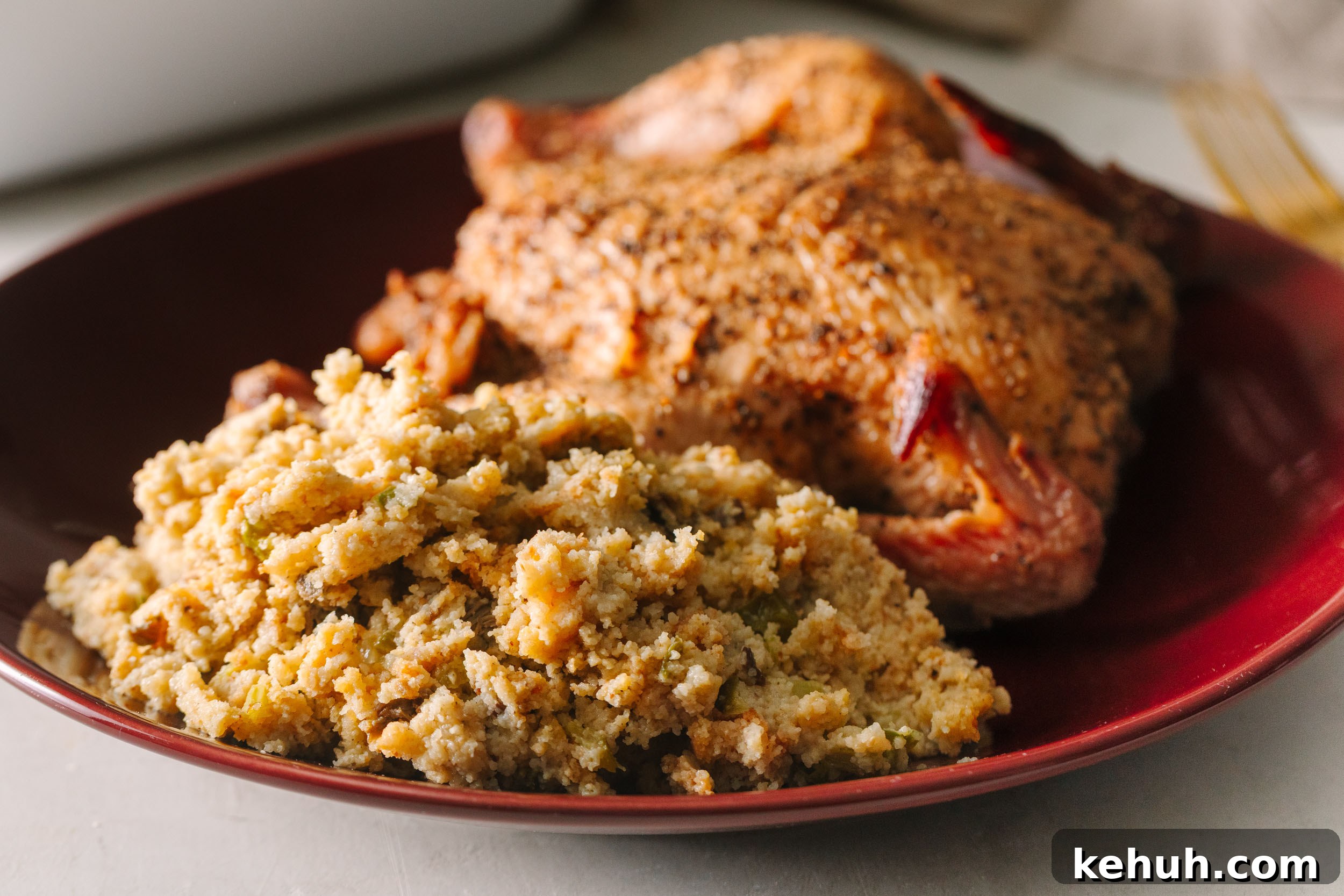 Classic Southern Oyster Dressing Recipe for Holiday Feasts 10 Finished Oyster Dressing