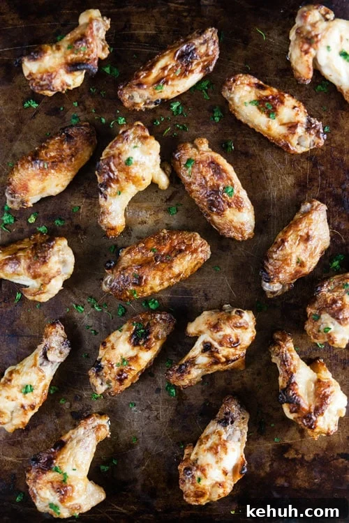 Crispy Baked Thai Peanut Chicken Wings Recipe 3 Baked Thai Peanut Chicken Wings
