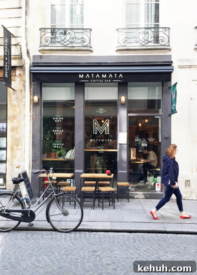 Matamata, a third-wave coffeeshop in Paris