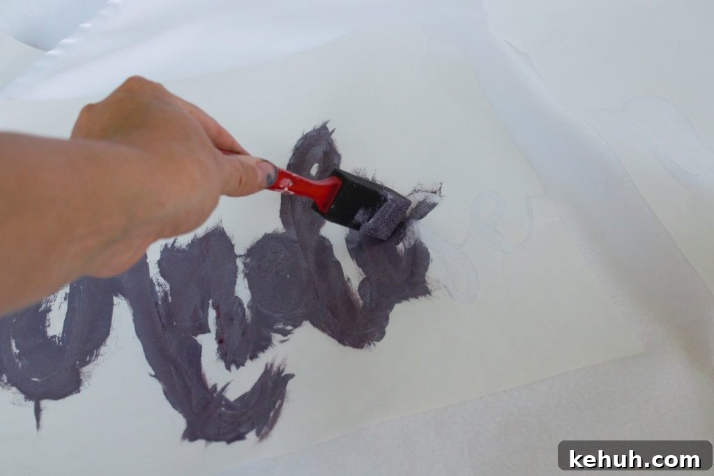 Make a Personalized Baby Blanket with Cricut and Freezer Paper 10 Cricut with Freezer Paper Baby Blanket
