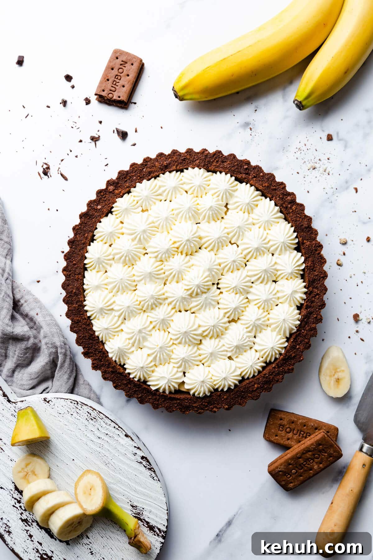 Decadent Vegan Banoffee Pie Recipe for Creamy Caramel Banana Dessert 7 img 11265 6