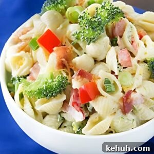 30-Minute Creamy Ranch Pasta Salad Recipe 3 easy ranch pasta salad