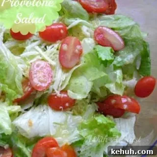 Crispy Provolone Salad