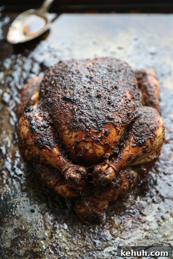 Crispy Oven-Roasted Rotisserie-Style Chicken (Gluten-Free) 6 Magic At-Home Rotisserie Chicken Recipe with Smoky Seasoning Rub