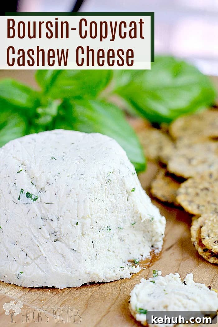 Boursin-Copycat Cashew Cheese