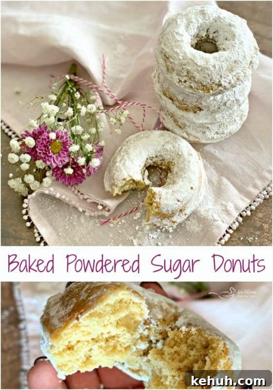 How to Make Classic Powdered Sugar Donuts at Home 5 Baked Powdered Sugar Donuts