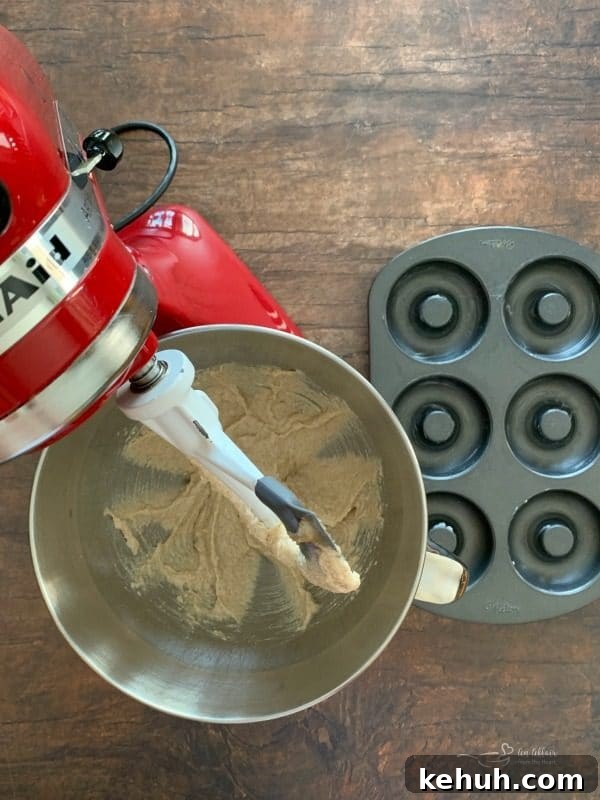 How to Make Classic Powdered Sugar Donuts at Home 6 Baked Powdered Sugar Donuts prep