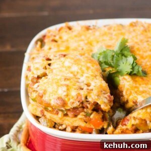 Vegetarian Polenta Enchilada Lasagna Recipe 2 Polenta Enchilada Vegetarian Lasagna ohsweetbasil.com