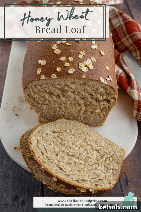 a sliced whole wheat bread loaf