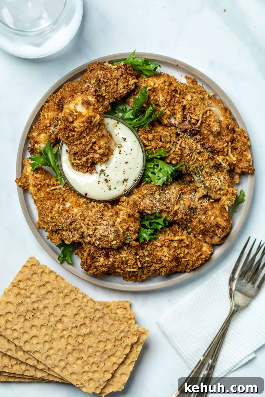 Crispy Keto Air Fryer Chicken Tenders Recipe 2 keto air fryer chicken tenders