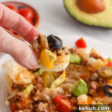 Keto Beef Taco Nachos Recipe — Low-Carb Tex-Mex Nachos 5 Keto Beef Taco Nachos