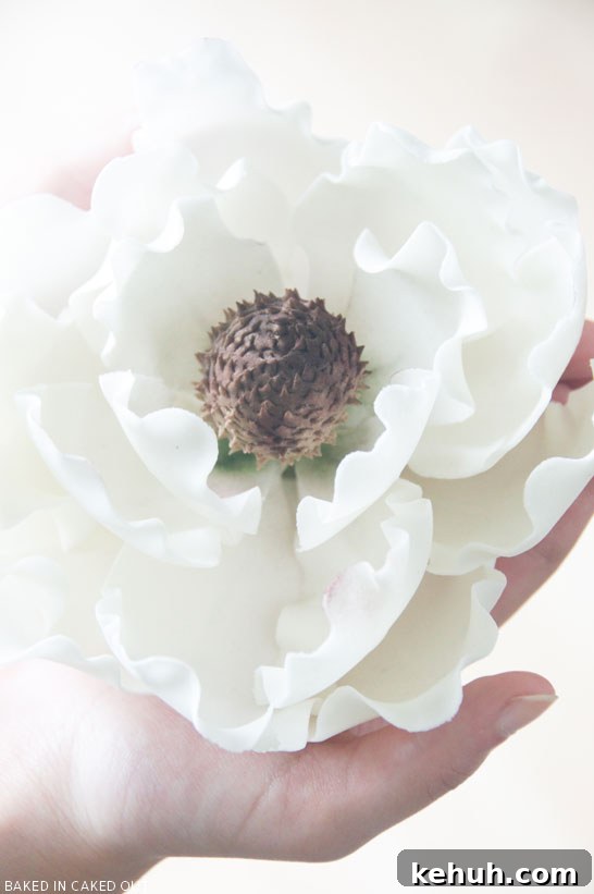 Mint Ruffled Rosette Cake Recipe: How to Make a Stunning Layer Cake 5 Mint Ruffled Rosette Cake | by Baked In Caked Out | TheCakeBlog.com
