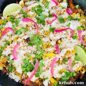 Smoked Street Corn Chilaquiles
