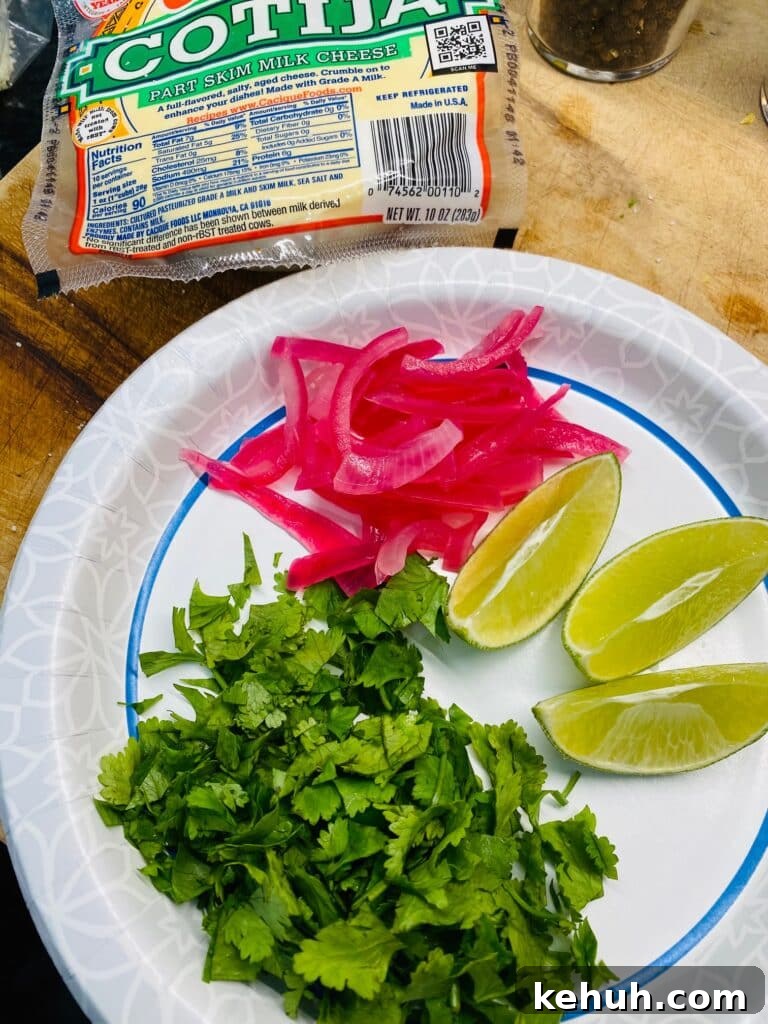 chilaquiles toppings