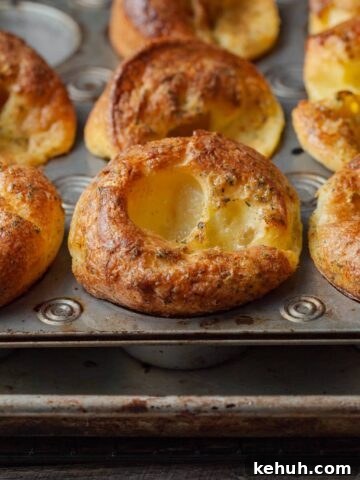 gluten free yorkshire puddings in muffin tin