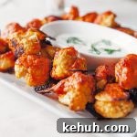 Spicy Cauliflower Buffalo Wings