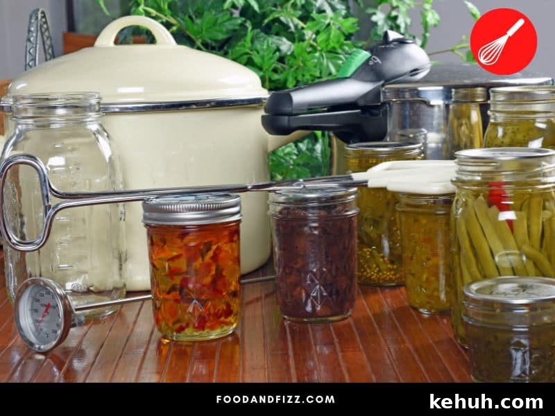 A pressure canner heats jars up to 240°F, higher than the water bath or steam canning method.