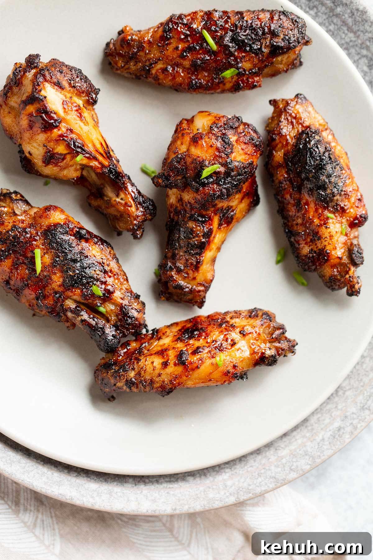 Air fryer honey garlic wings