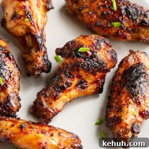 Air fryer honey garlic wings