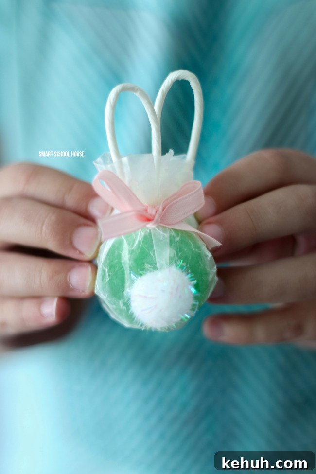 Bunny Lollipop Recipe: Homemade Marshmallow Pops for Kids 3 Bunny Lollipops made with safety pops. The handles are the ears! Adorable bunny butt lollipops.