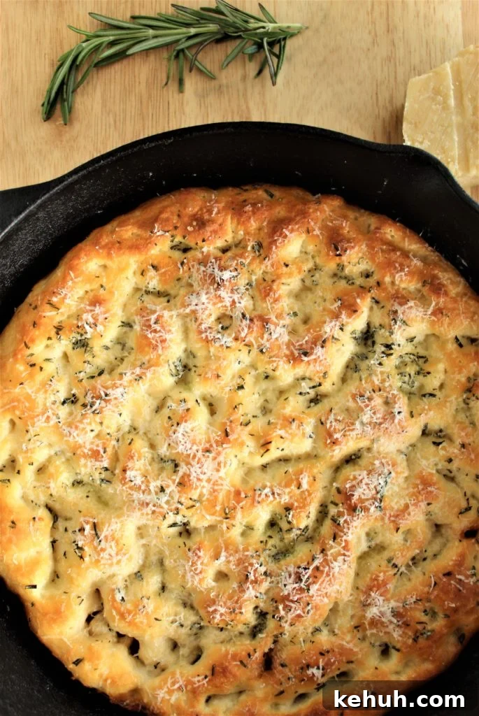 gluten free focaccia bread