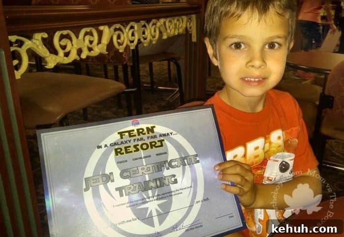 Jedi Training night at Fern Resort